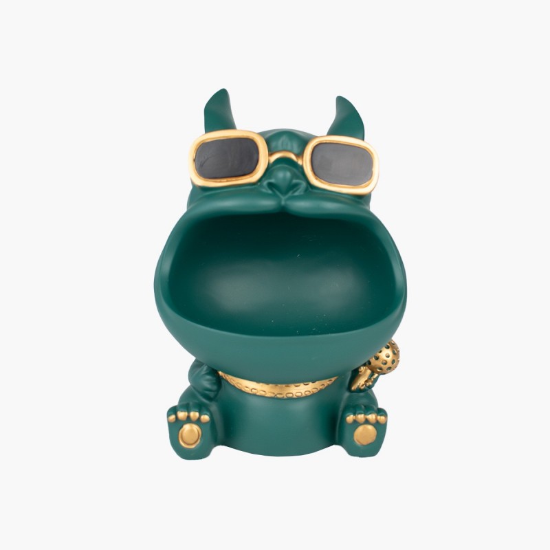 Portallaves perro verde decorativo moderno. Adorno original y funcional para organizar tus llaves con estilo. Diseño único y ...