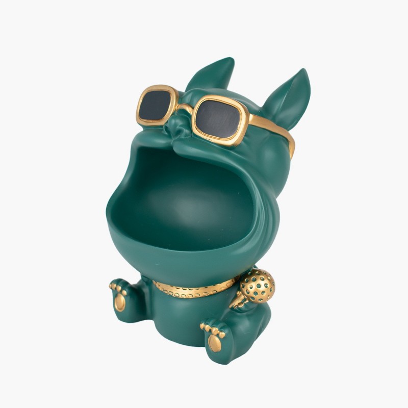 Portallaves perro verde diseño moderno y divertido. Decora y organiza tus llaves con estilo. Ideal para tu hogar.