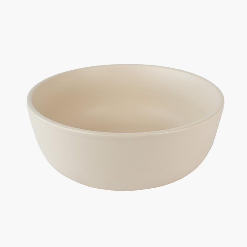 Bowl para ensalada color Blanco. Diseño moderno y elegante. Ideal para servir tus ensaladas favoritas.