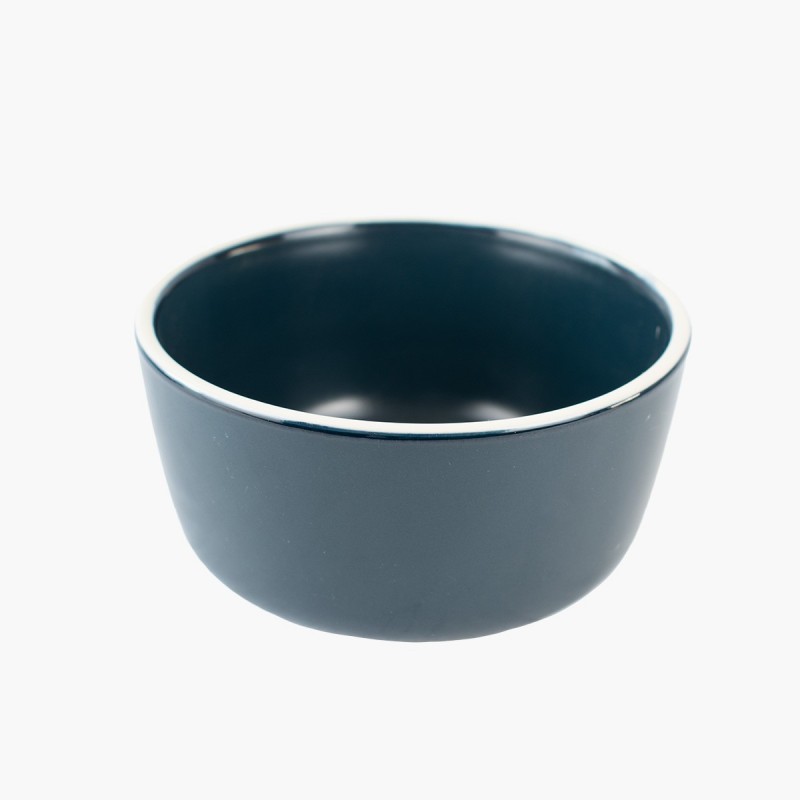 Plato Sopa Cerámica Azul diseño moderno elegante cocina hogar Chile