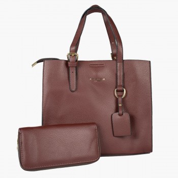 Cartera Mujer Grande Vintage moda diseñador Retro Marron cla ITELSISTEM