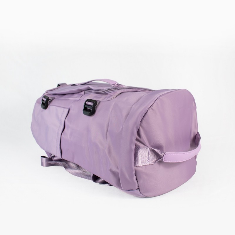 Mochila bolso deportivo morado gimnasio viaje resistente ligero Chile